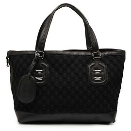 Borsa tote in neoprene nero GG Techno di Gucci