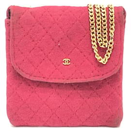 CHANEL Pochette Miniatura a Spalla con Catena Matelassé Coco Mark