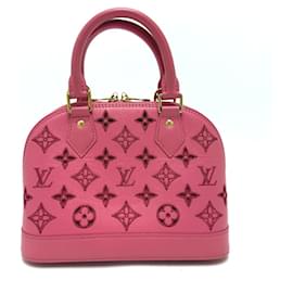 Borsa in pelle rosa Louis Vuitton