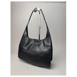 Borsa in pelle vintage Gucci nera