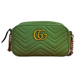 Borsa a Spalla in Pelle GG Marmont di Gucci
