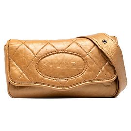 Borsa a spalla in pelle matelassé Wild Stitch di Chanel