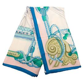 Foulard in seta Tribord Hermès