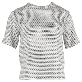 Blusa Stampata Joseph in Cotone Bianco