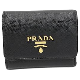 Portafoglio Compatto Saffiano 1MH043 di Prada