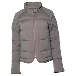 Hermès, Piumino extra-leggero in taupe