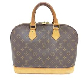 Louis Vuitton Alma PM Tasche Braun Leder