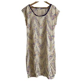 Autre Marque Mina perhonen Blumenvorhang Kleid