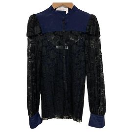 Chloé See By Chloe Spitzenfaltenbluse 2-in-1