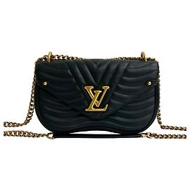 Borsa a spalla in pelle New Wave con catena 2 in 1 Louis Vuitton