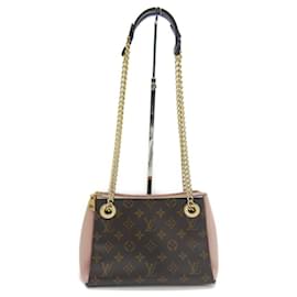 Borsa a spalla Surenne BB Monogram Rose Poudre di Louis Vuitton