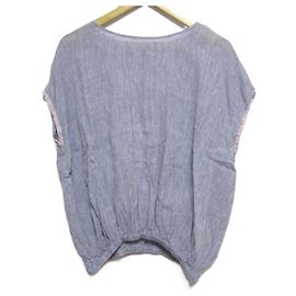 Autre Marque SOIL Leinenpulloverbluse