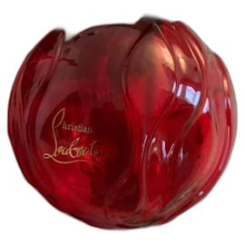 Decoração de Bola de Natal Vermelha Christian Louboutin