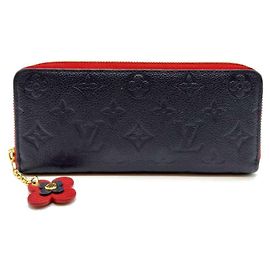 Runder Langer Geldbeutel Clemence von Louis Vuitton