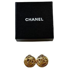 Clip CHANEL trapuntati vintage 1996