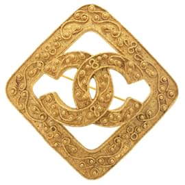 Spilla in oro Chanel Coco Mark