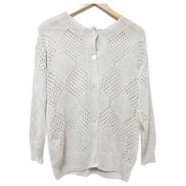 ARTISAN Argyle Knit 2way Cardigan - Autre Marque