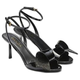 Prada Sandali con tacco "VERNICE CRYSTAL"
