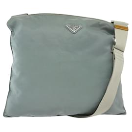 Borsa Messenger Piatta Prada Tessuto Media