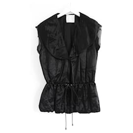 Chaqueta de satén arrugado Lanvin x Alber Elbaz Primavera 2006