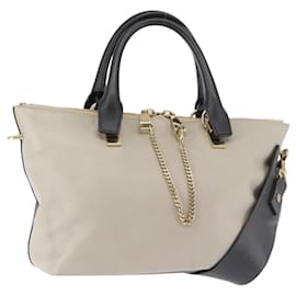 Chloé Borsa a tracolla in pelle bicolore Baylee di Chloe, piccola