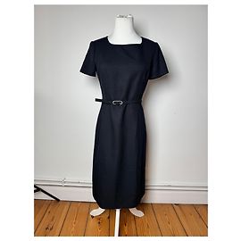 Vintage Courreges Kleid Schwarz 36/S