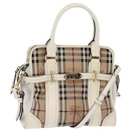 Borsa Minford Haymarket in tela rivestita media di Burberry
