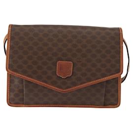 Céline Borsa a Spalla Macadam Vintage Celine in Tela e Pelle