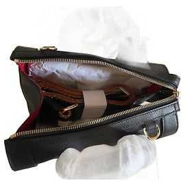 Borsa a mano Lancel in pelle nera