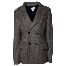 Bottega Veneta, Doppelreihiger Blazer mit Cape-Effekt