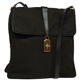 Borsa a tracolla vintage Prada in tessuto