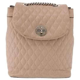 Bally Vintage Rucksack aus gestepptem Leder