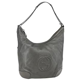 Gucci Soho Corrente Hobo Couro Médio