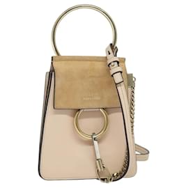 Chloé Faye Borsa a Tracolla in Pelle e Suede Media