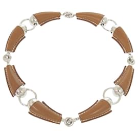 Collier Hermès Epure Equestre Vaubarenia/Fauve
