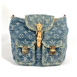 PM Rucksack Monogram Denim Louis Vuitton