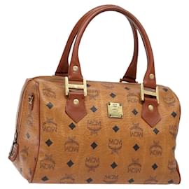 MCM Visetos logogramme Handbag Canvas and Leather