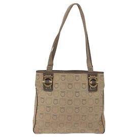 Borsa Gancini in tela media Salvatore Ferragamo