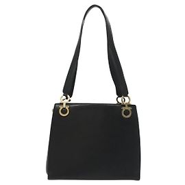 Borsa a Spalla Gancini in Pelle Salvatore Ferragamo