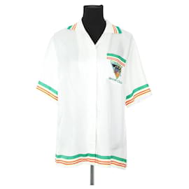 Camicia di seta bianca - Casablanca