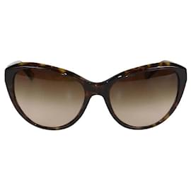 Braune Schildkröten-Gradient Cat Eye Sonnenbrille von Dolce & Gabbana