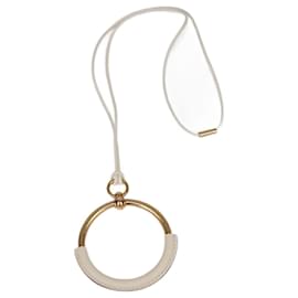 Pendentif en cuir Swift Nata d'Hermès