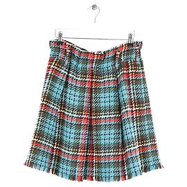 Louis Vuitton Gonna in lana multicolore