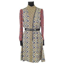Louis Vuitton Mehrfarbiges Seidenkleid