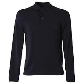 Navy Cashmere Polo von Giorgio Armani