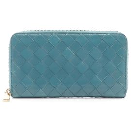 Runder langer Geldbeutel Intrecciato Bottega Veneta