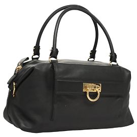 Salvatore Ferragamo Gancini Leather
