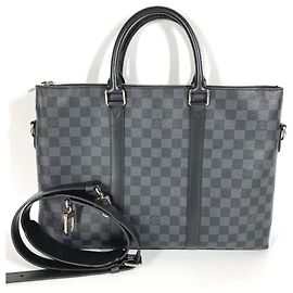 Borsa a tracolla Anton Damier Graphite Louis Vuitton