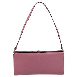Pochette in pelle Gancini Salvatore Ferragamo