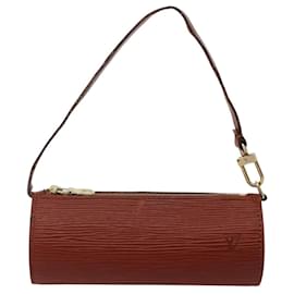 Pochette Soufflot in pelle Epi Louis Vuitton